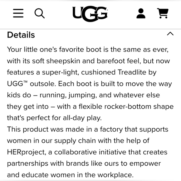 UGG Classic II Tall Boot kids (6-10yrs) size 4 black - Picture 14 of 15